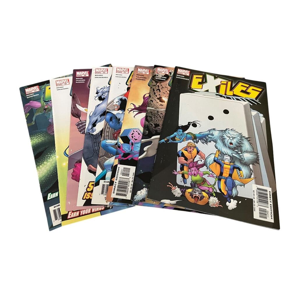Marvel‎ Exiles #47-54 Bedard Sakakibara Calafiore McKenna